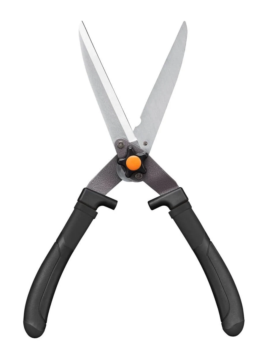Fiskars Heckenschere HS10 zum Beschneiden und Formen von Hecken und Sträucher, präzise Klingen