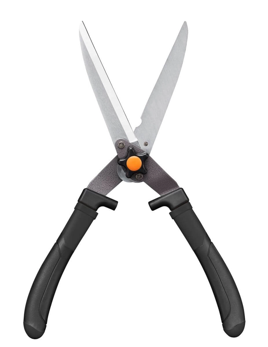 Fiskars Heckenschere HS10 zum Beschneiden und Formen von Hecken und Sträucher, präzise Klingen