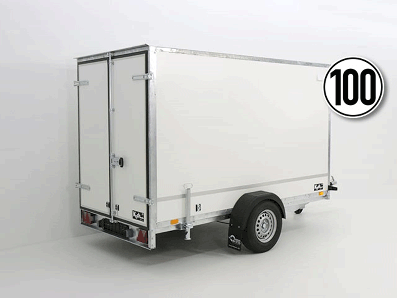 Kofferanhänger BK 146 × 304 cm Höhe: 180 cm 1,3 t