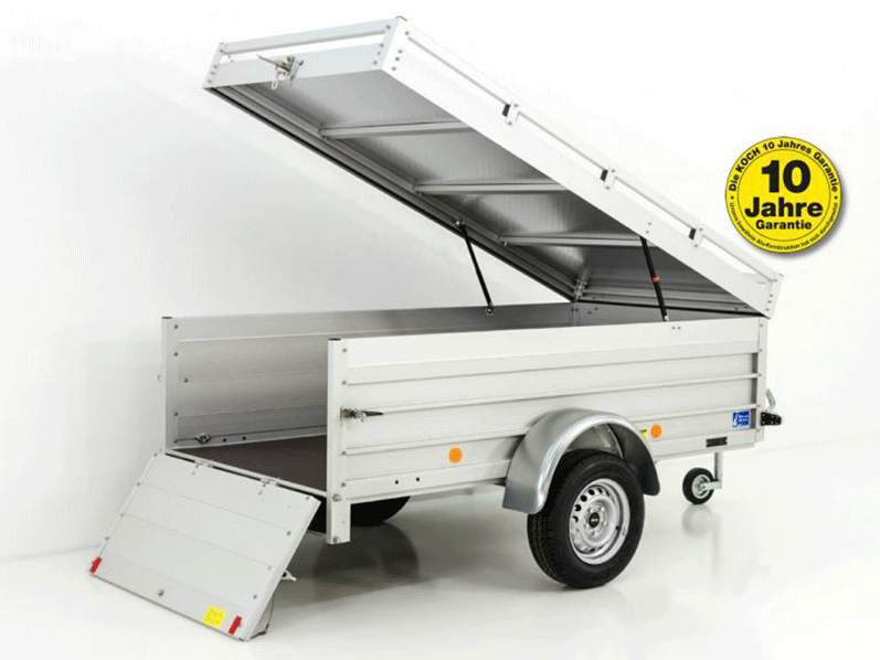 Koch Deckelanhänger 125 × 250 cm Höhe: 65 cm 750 kg, Typ U4