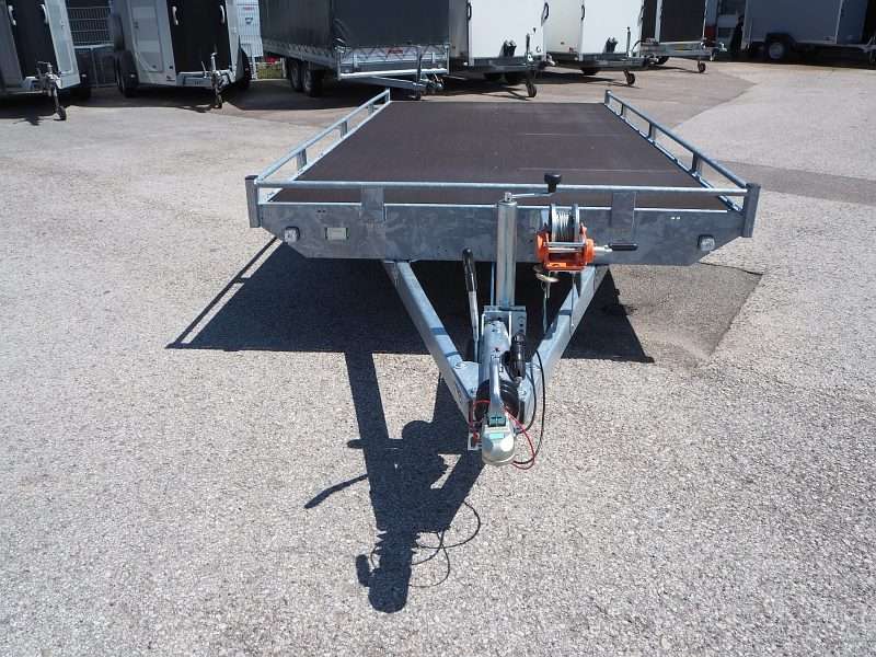 Eduard Multi-Transport-Hochlader 4020 GD KFZ, 2.700 kg, mit Aluminium-Auffahrschienen, Ladefläche 2000 × 4060 × 100 mm, SW12175