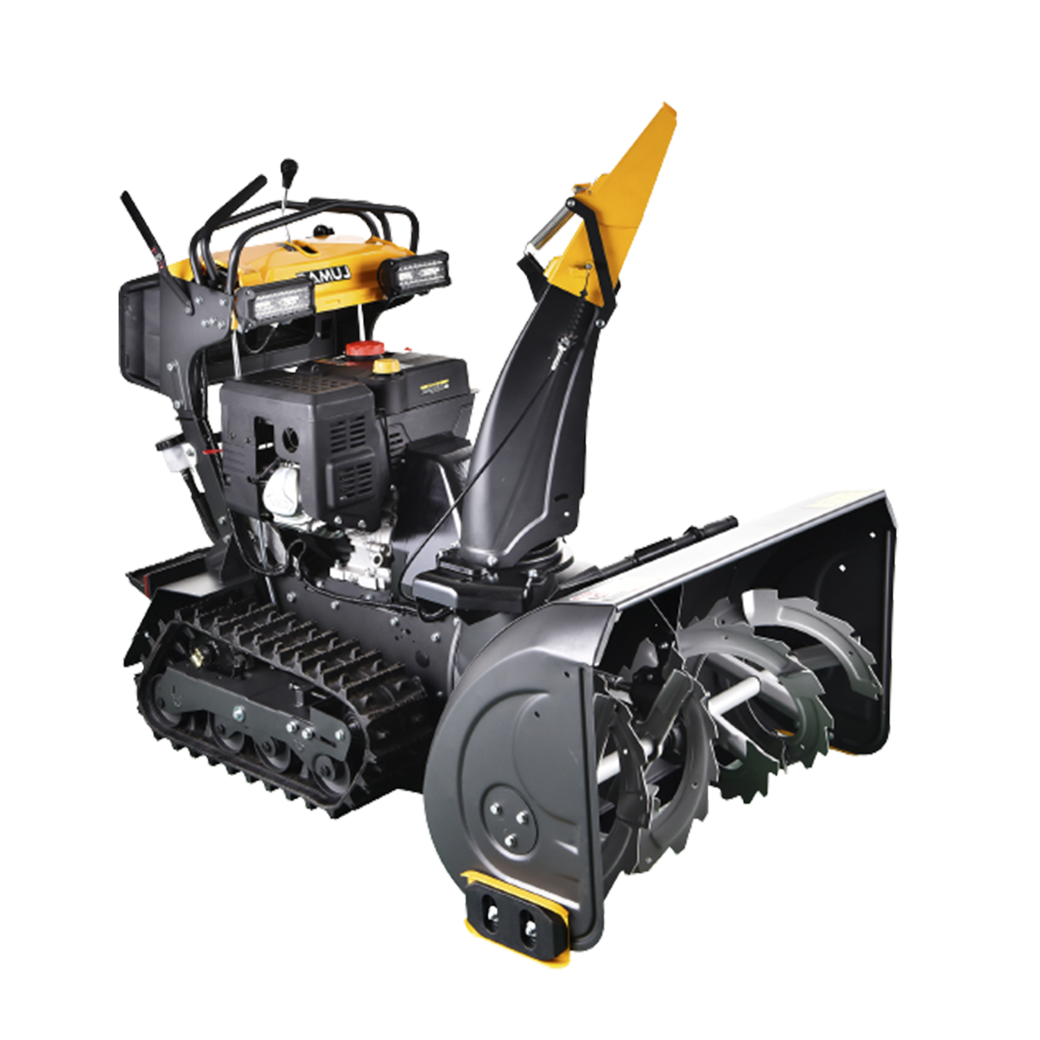 Lumag SFK80ZTH snow blower with Zero-Turn-Funktion and hydrostatischem Raupenantrieb