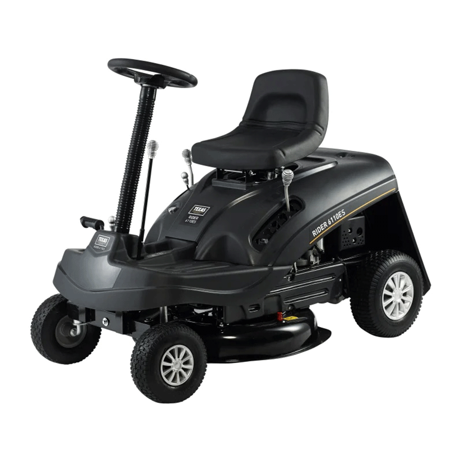 Texas Rider 7600E 2-in-1 Aufsitzmäher mit Mulchkit
