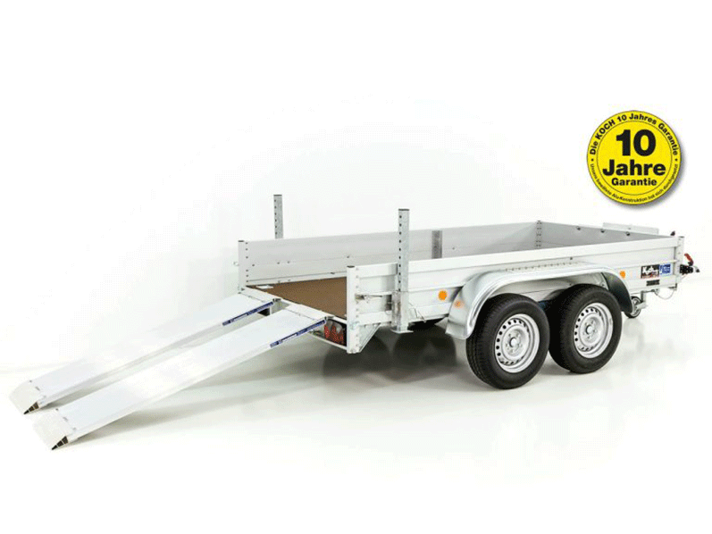 Koch Tandemanhänger bagger 150 × 300 cm 2600kgtyp 7 26