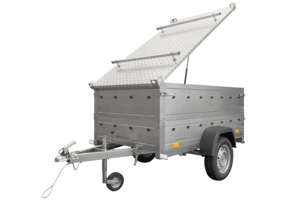 Anhänger mit Deckel Garden Trailer 200 KIPP 200×106 cm 750 kg-Deckelanhänger