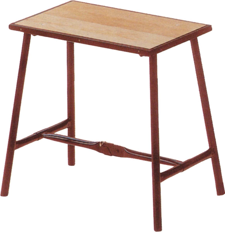 Format Klappwerkbank, Buchensperrholz, wasserfest, Eisenrahmen, Arbeitshöhe 85cm, klappbare Werkbank – 1000 x 700 x 30 mm