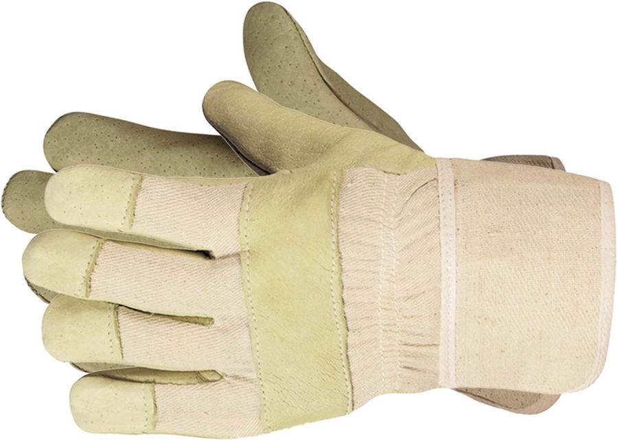 JS Arbeitsschutz Arbeitshandschuh Schweinsleder, Größe 10,5