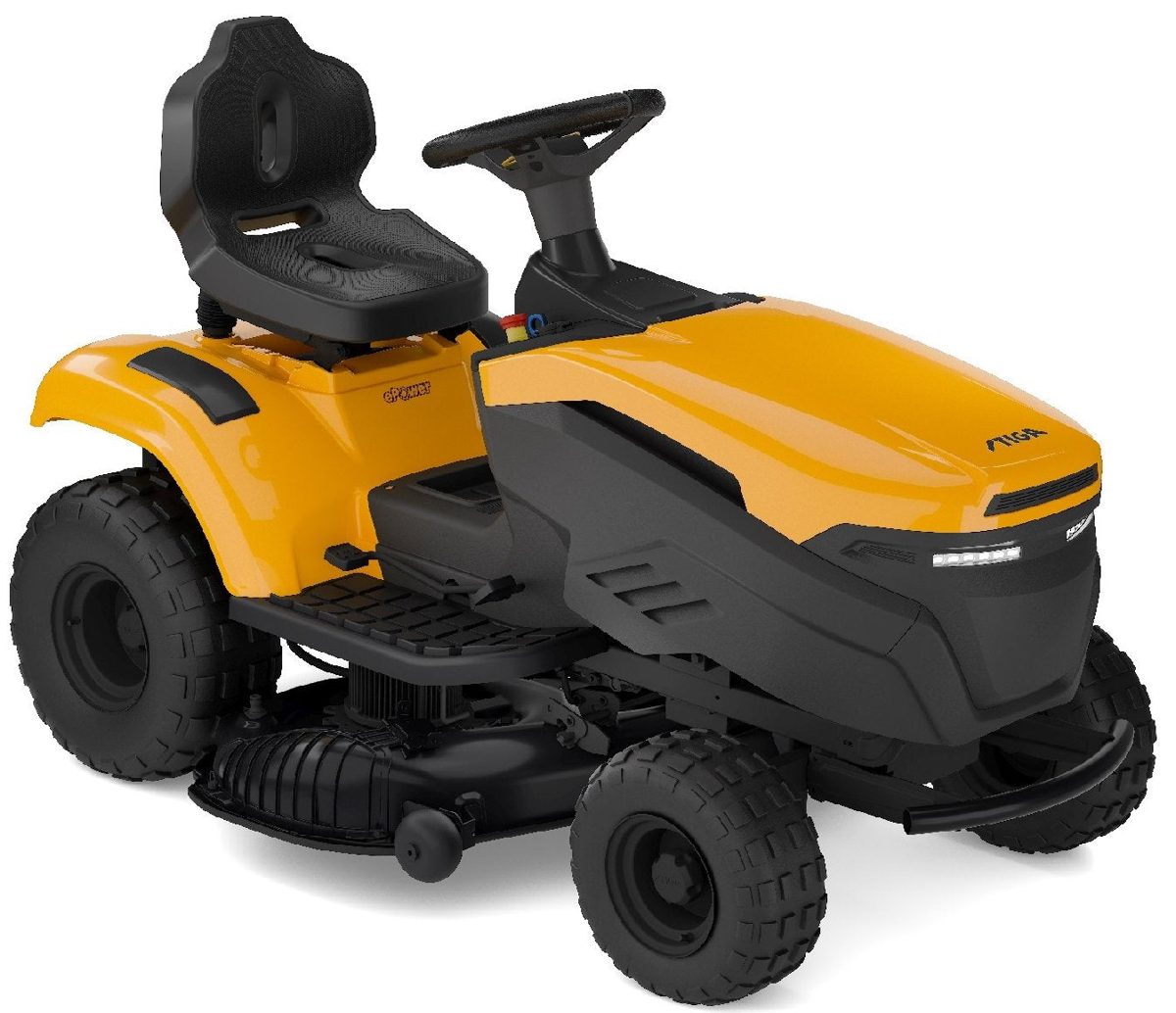 Stiga battery ride-on tractor Tornado 5108e with 5 A charger, without battery