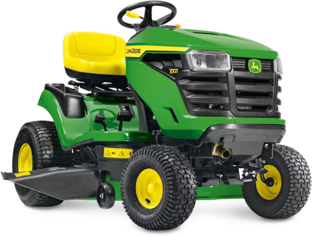 John Deere Rasentraktor X107