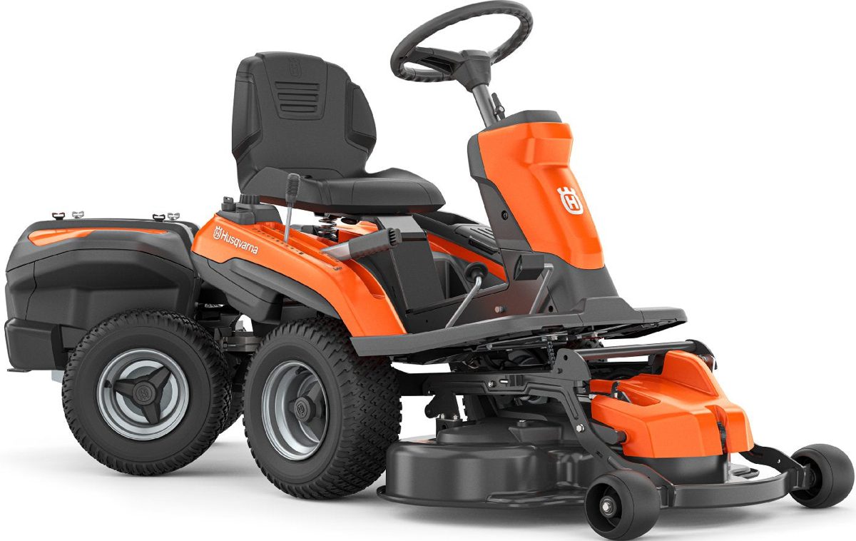 Husqvarna Akku-Frontmäher Rider 200iX - Grundgerät ohne Mähwerk, ohne Ladegerät