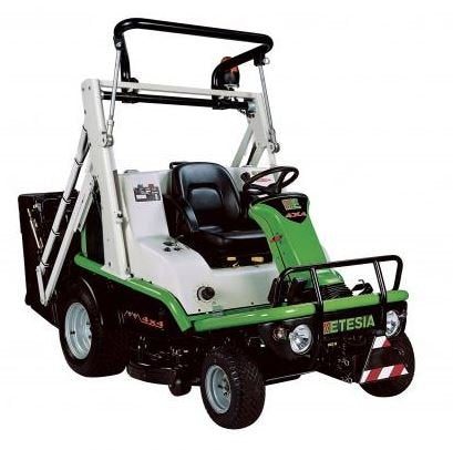 Etesia professional ride-on mower Hydro 124 DX