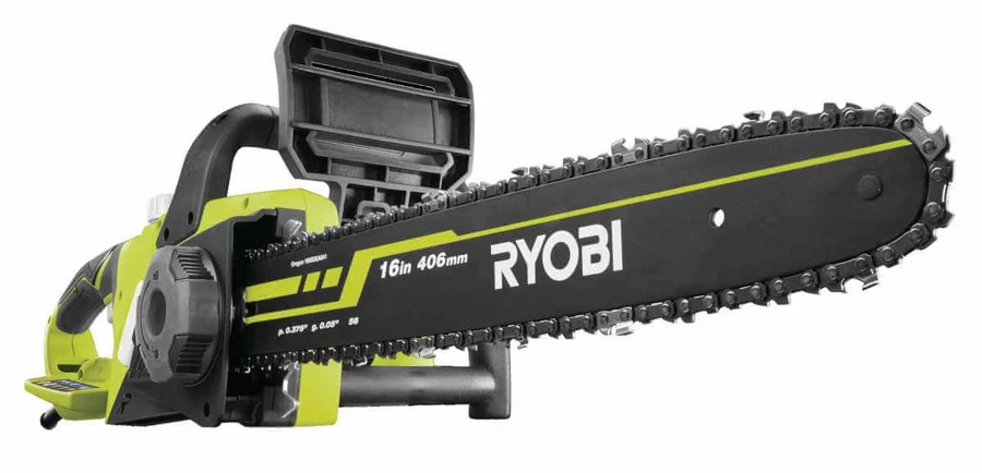RYOBI RCS2340B Elektro-Kettensäge, elektrische Motorsäge mit 2300 W, 40 cm Schwertlänge, GripZoneTM