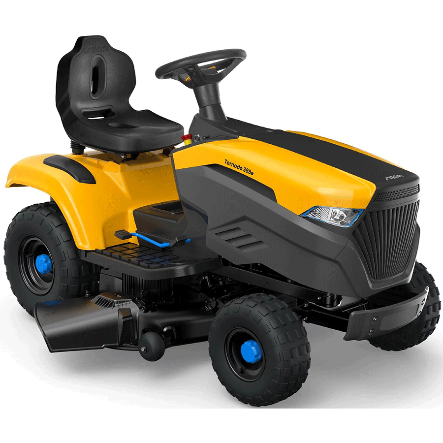 Stiga tornado 398e – Rasentraktor, Akku