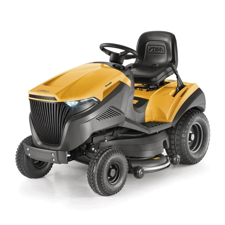 Stiga tornado 7108 w – Rasentraktor