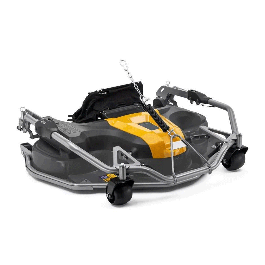 Stiga combi pro 110 q plus – Mähwerk